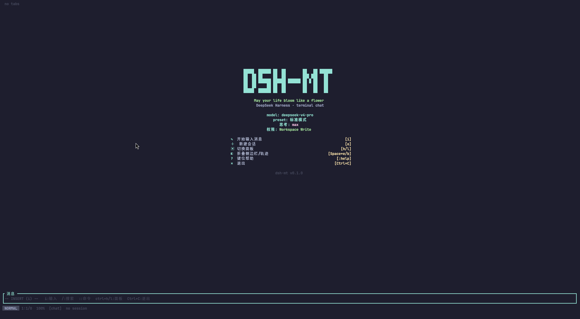 dsh-mt 主界面