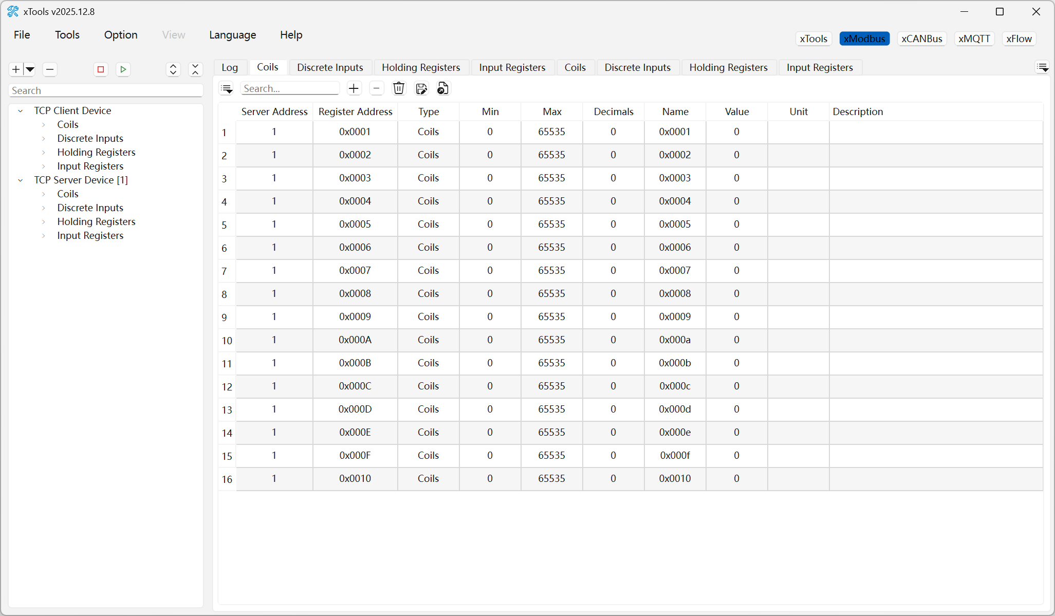 xModbus