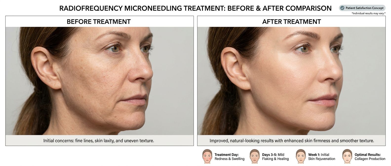 Radiofrequency Microneedling Treatment results and recovery - Radiofrequency Microneedling Treatment Huntington Beach