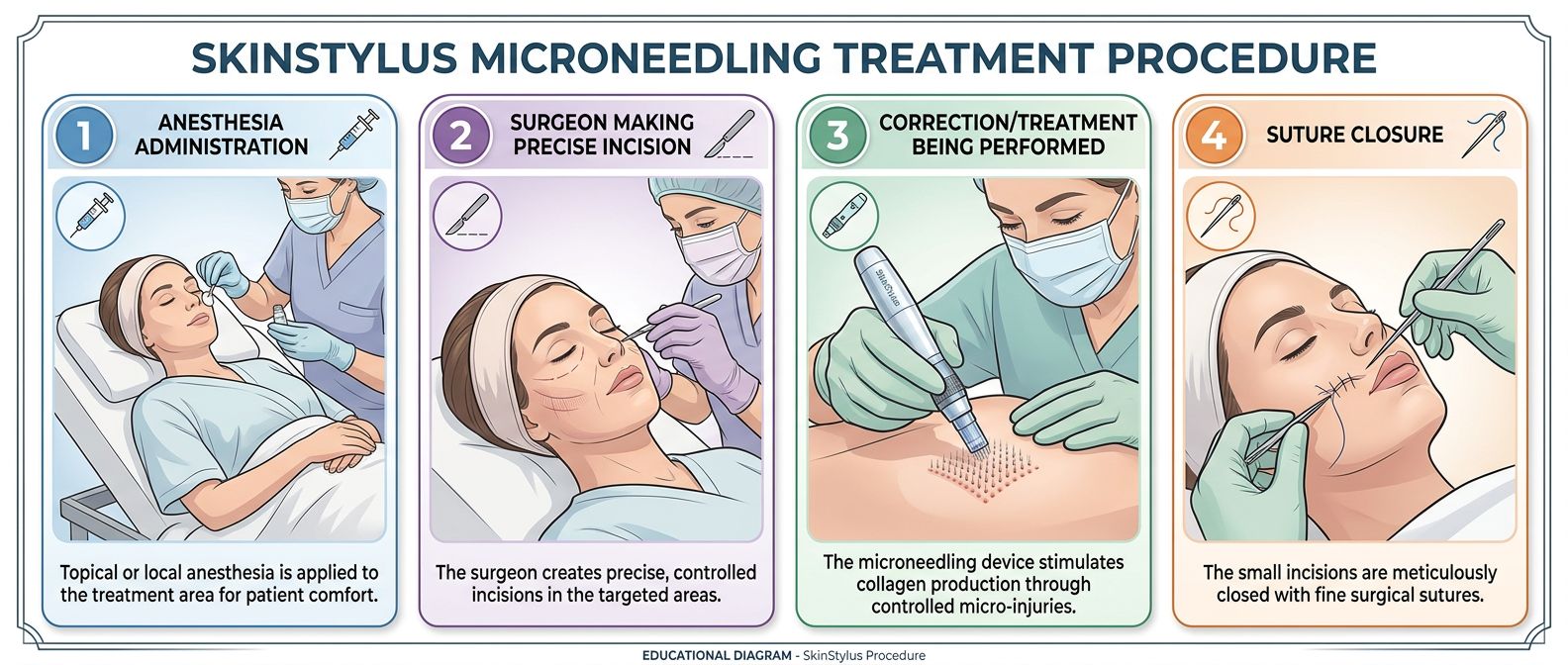 Skinstylus Microneedling Treatment procedure steps Skinstylus Microneedling Treatment procedure steps - Skinstylus Microneedling Treatment in Huntington Beach CA