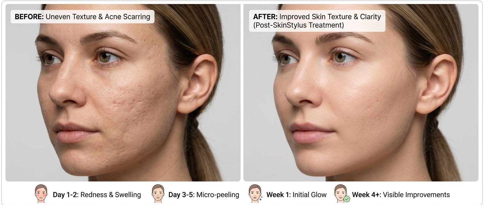 Skinstylus Microneedling Treatment results and recovery Skinstylus Microneedling Treatment results and recovery - Skinstylus Microneedling Treatment Huntington Beach