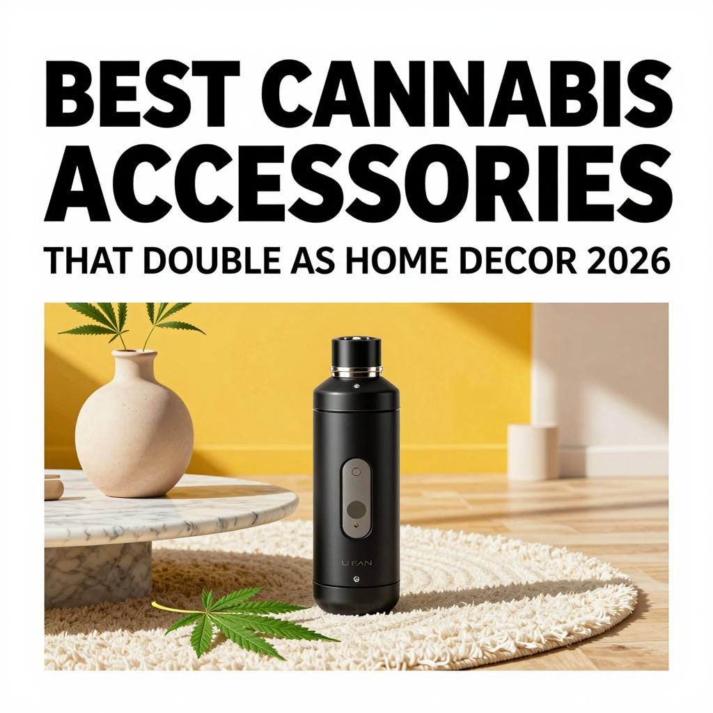 Best Cannabis Accessories That Double as Home Decor 2026 — visual
