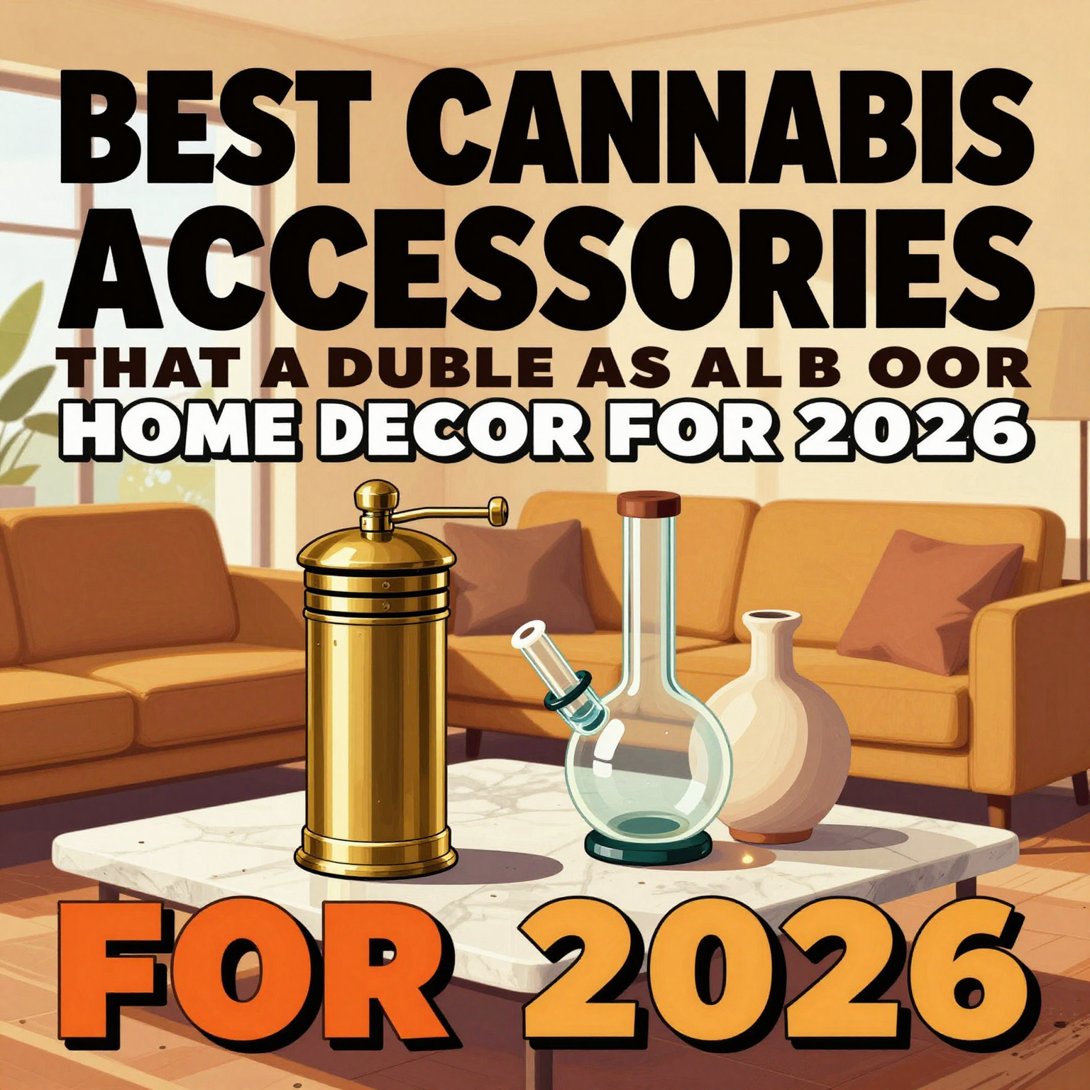Best Cannabis Accessories That Double as Home Decor for 2026 — visual