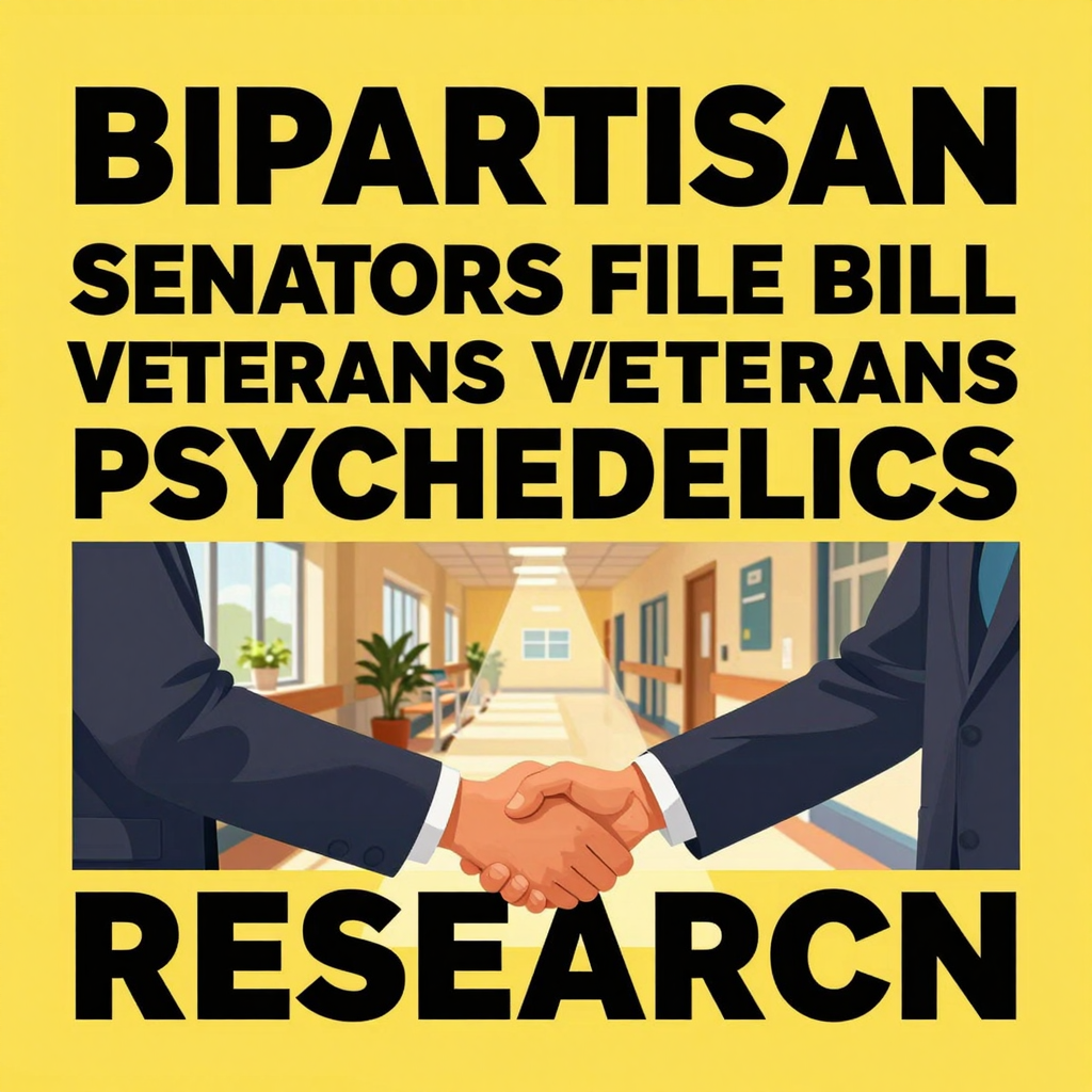 Bipartisan Senators File Bill for Veterans Psychedelics Research — visual
