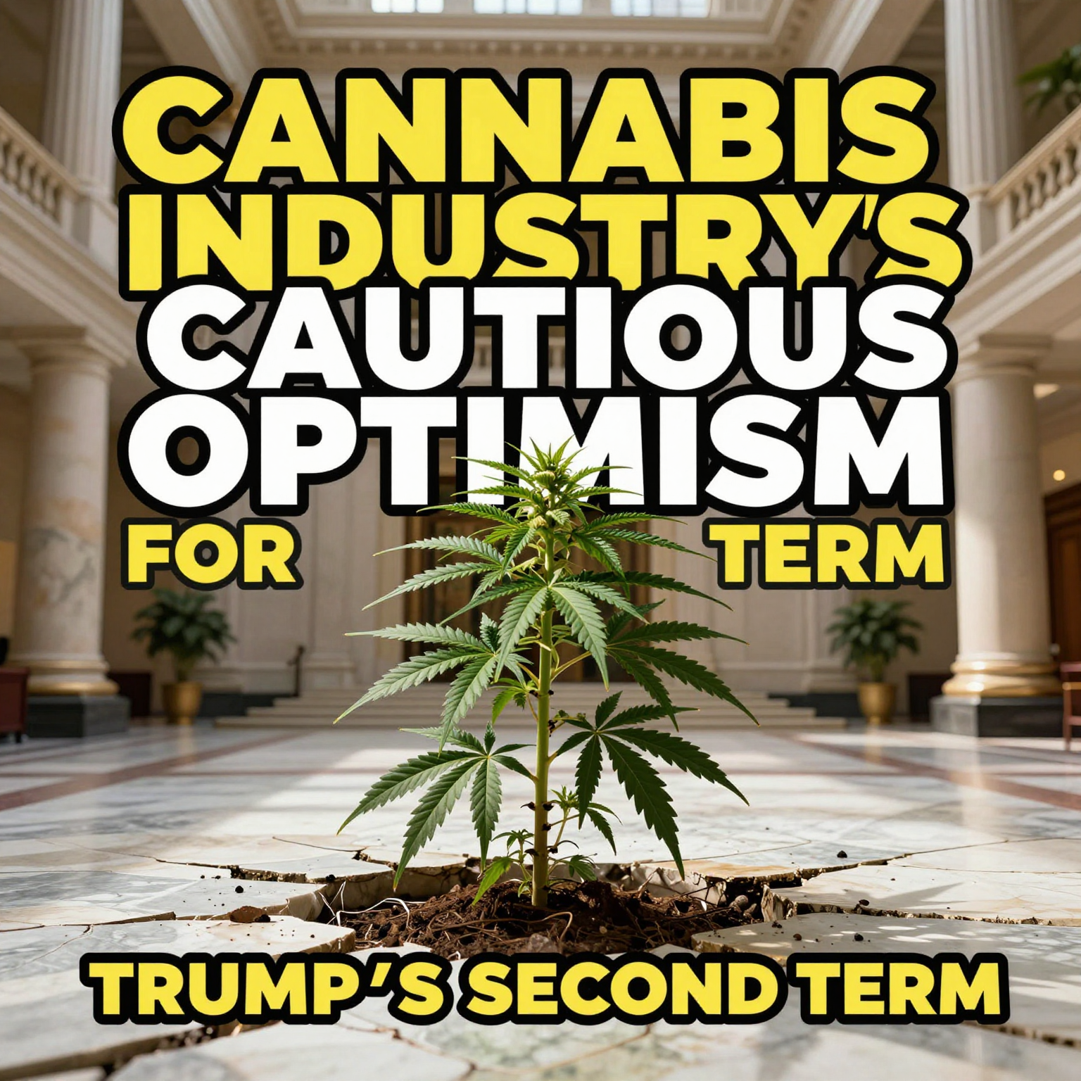 Cannabis Industry's Cautious Optimism for Trump's Second Term — visual