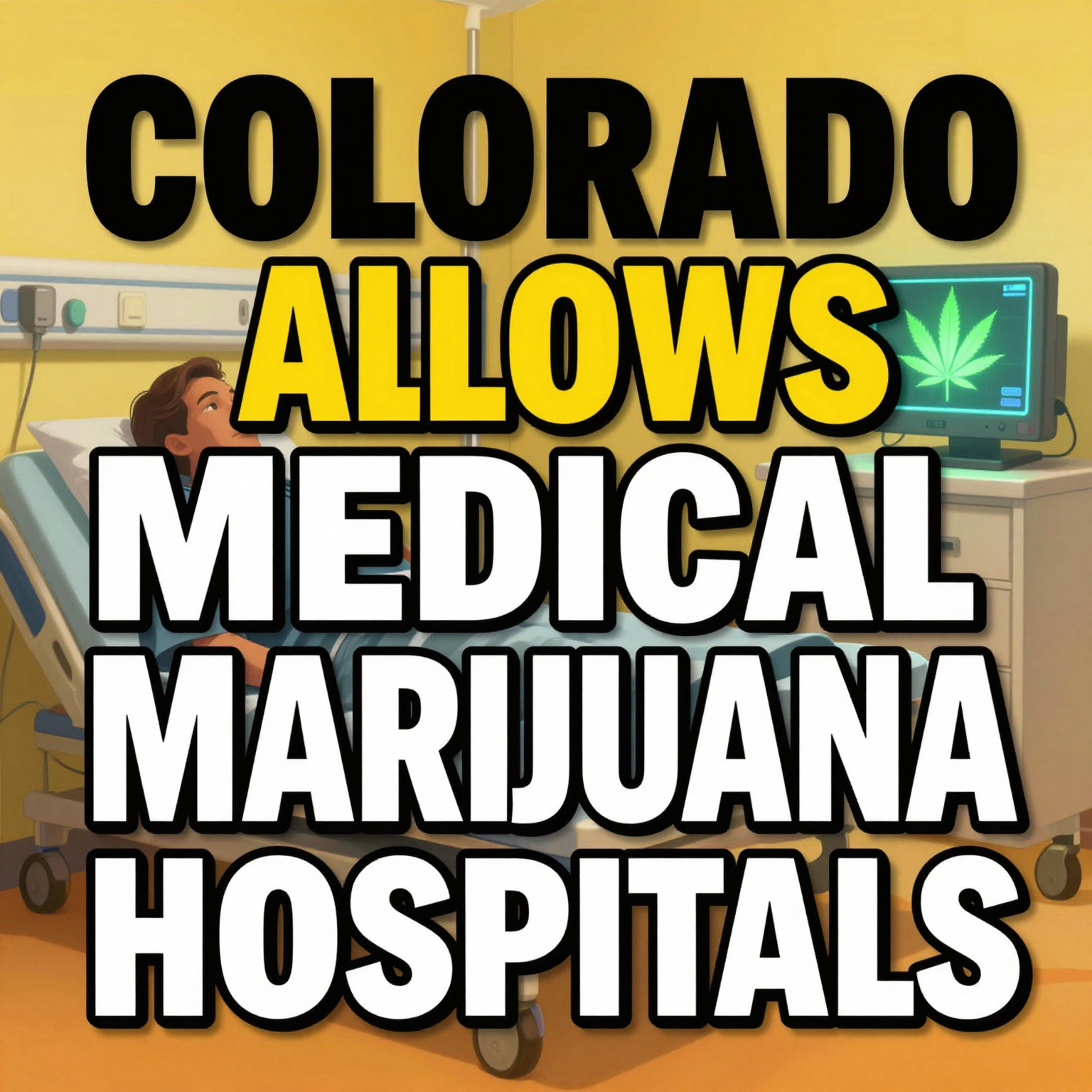 Colorado Allows Medical Marijuana Use in Hospitals — visual