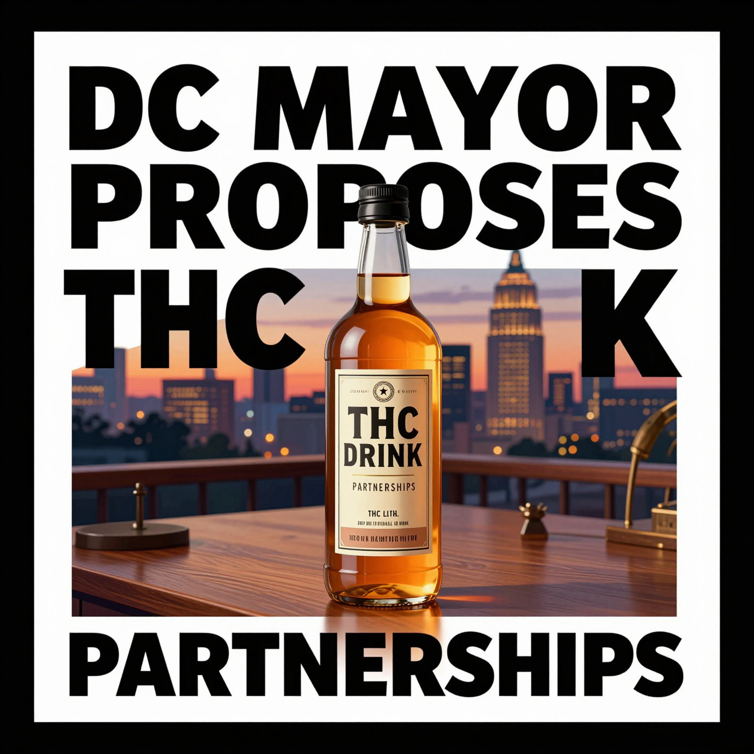 DC Mayor Proposes THC Drink Partnerships — visual