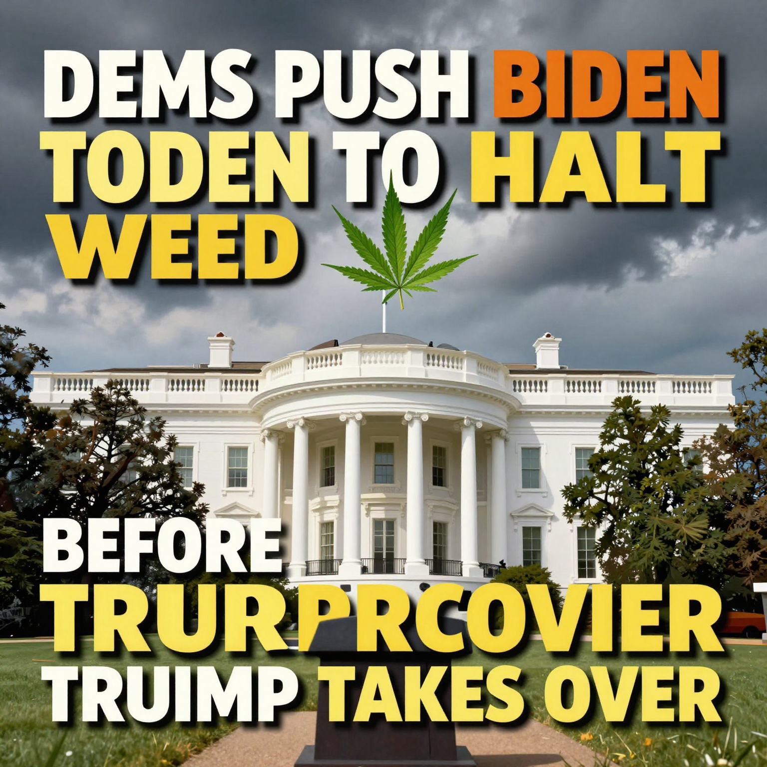 Dems Push Biden to Halt Weed Prosecutions Before Trump Takes Over — visual