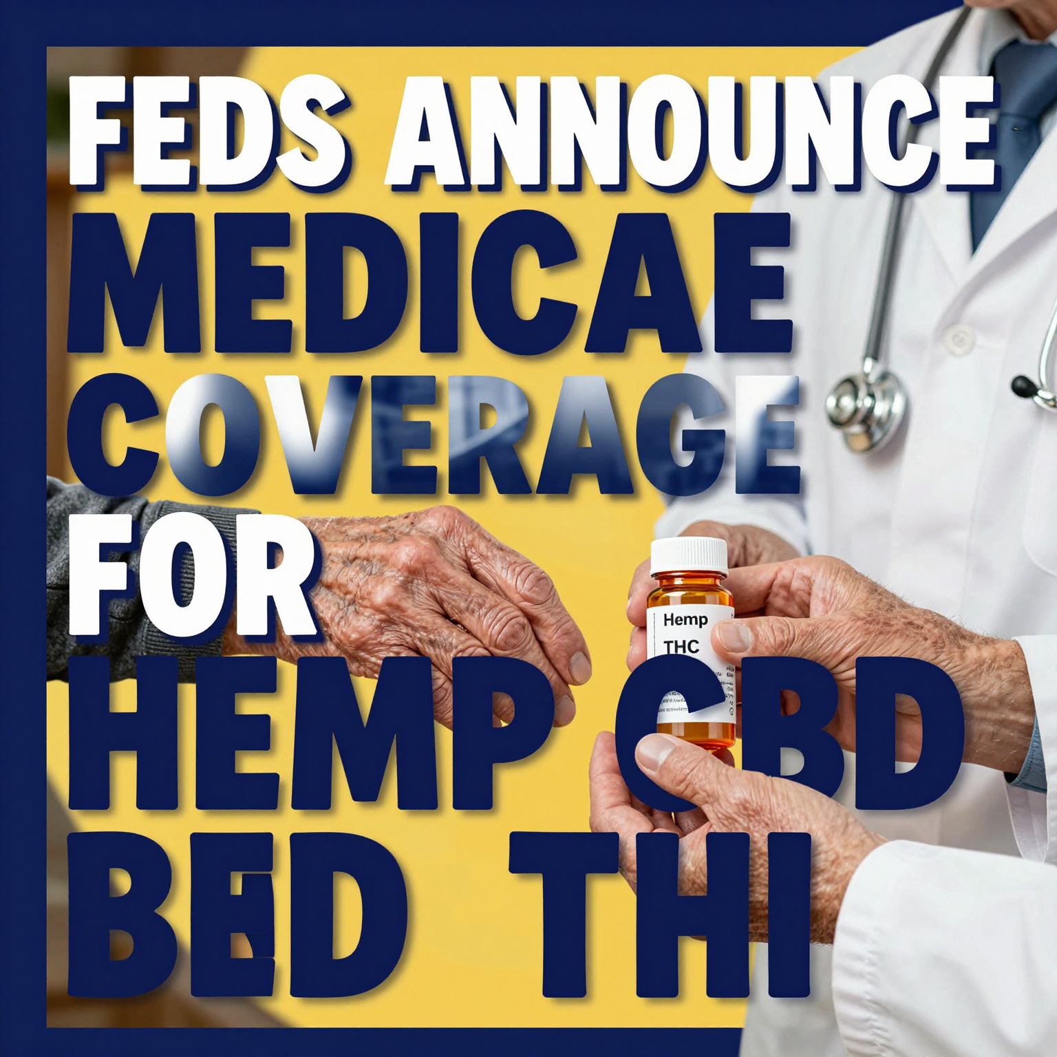 Feds Announce Medicare Coverage for Hemp CBD and THC — visual