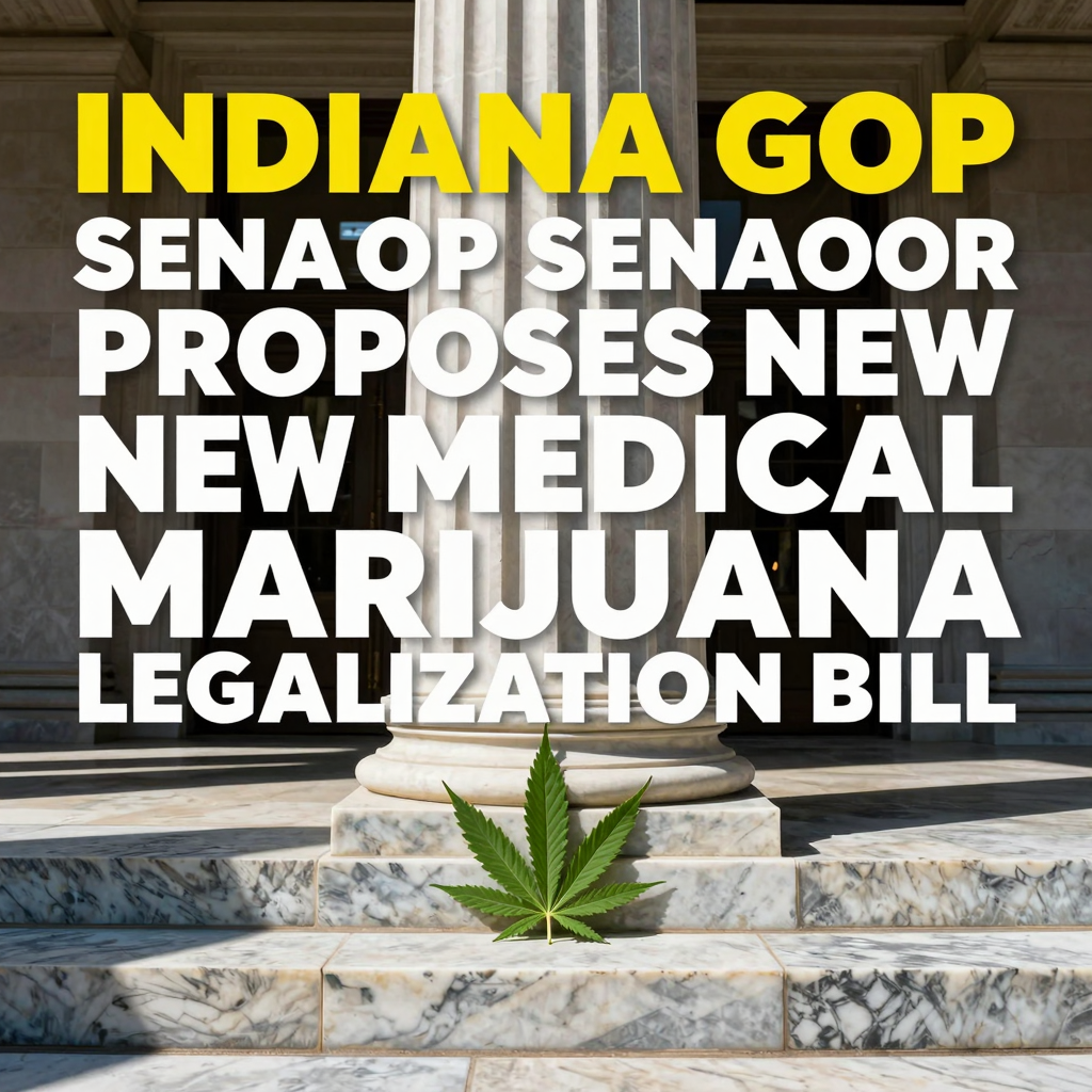 Indiana GOP Senator Proposes New Medical Marijuana Legalization Bill — visual