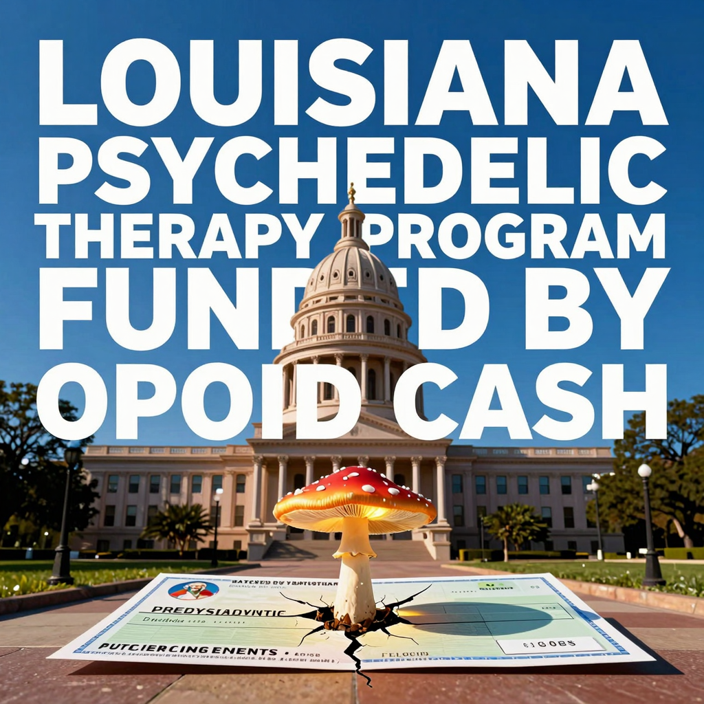 Louisiana Psychedelic Therapy Program Funded by Opioid Cash โ visual