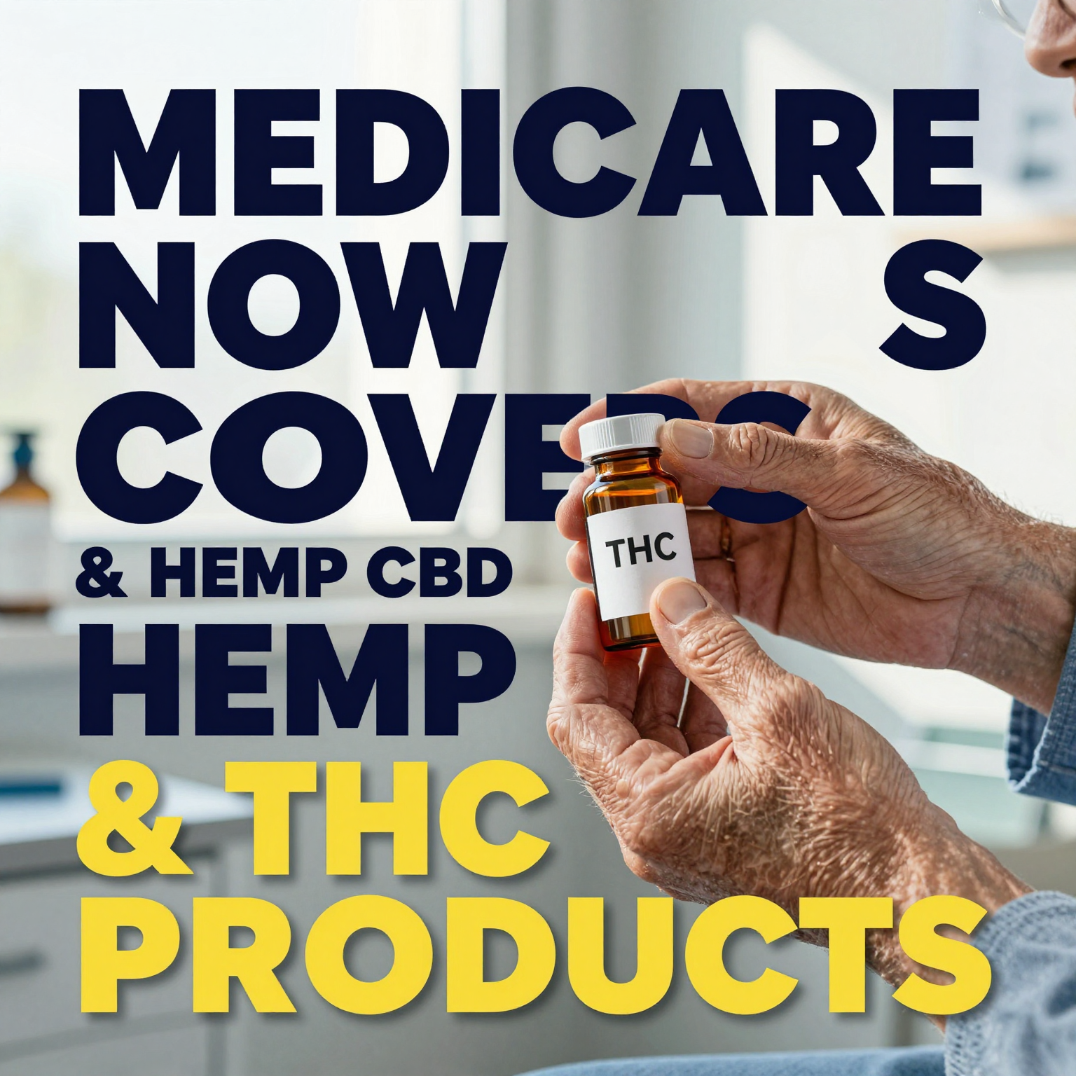 Medicare Now Covers Hemp CBD & THC Products — visual