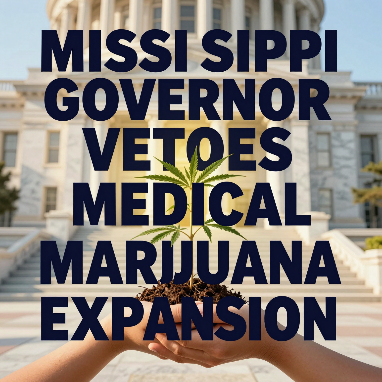 Mississippi Governor Vetoes Medical Marijuana Expansion — visual