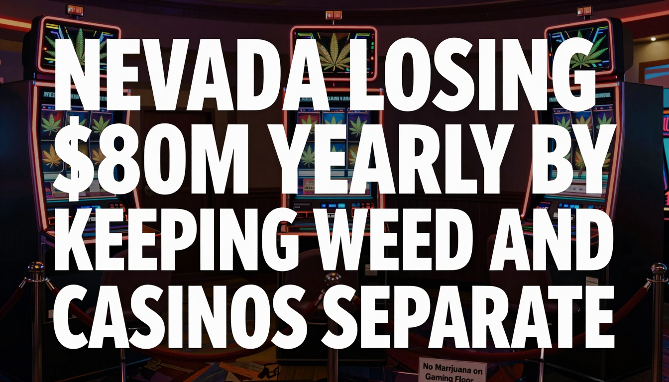 Nevada Losing $80M Yearly by Keeping Weed and Casinos Separate
