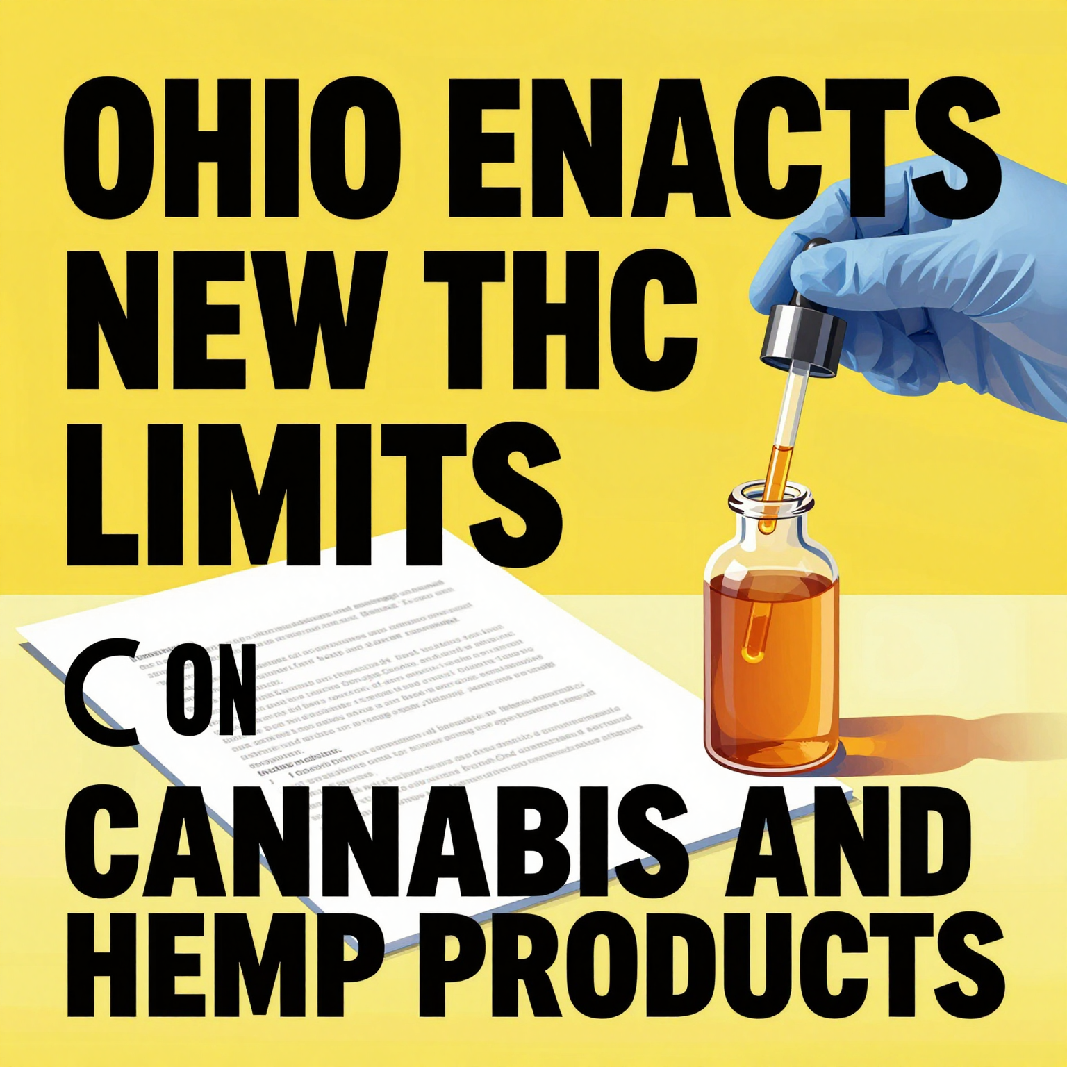 Ohio Enacts New THC Limits on Cannabis and Hemp Products — visual