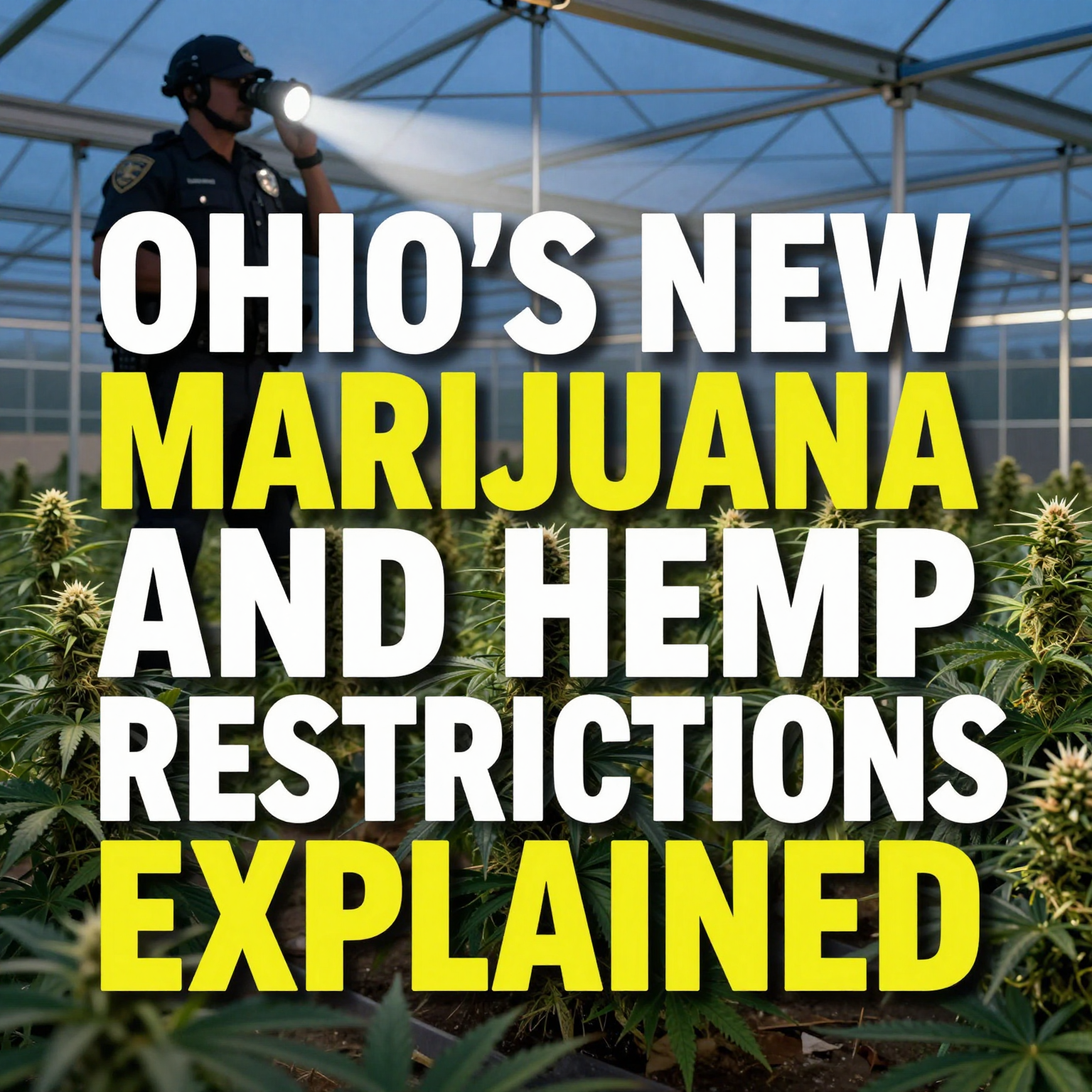Ohio's New Marijuana and Hemp Restrictions Explained — visual