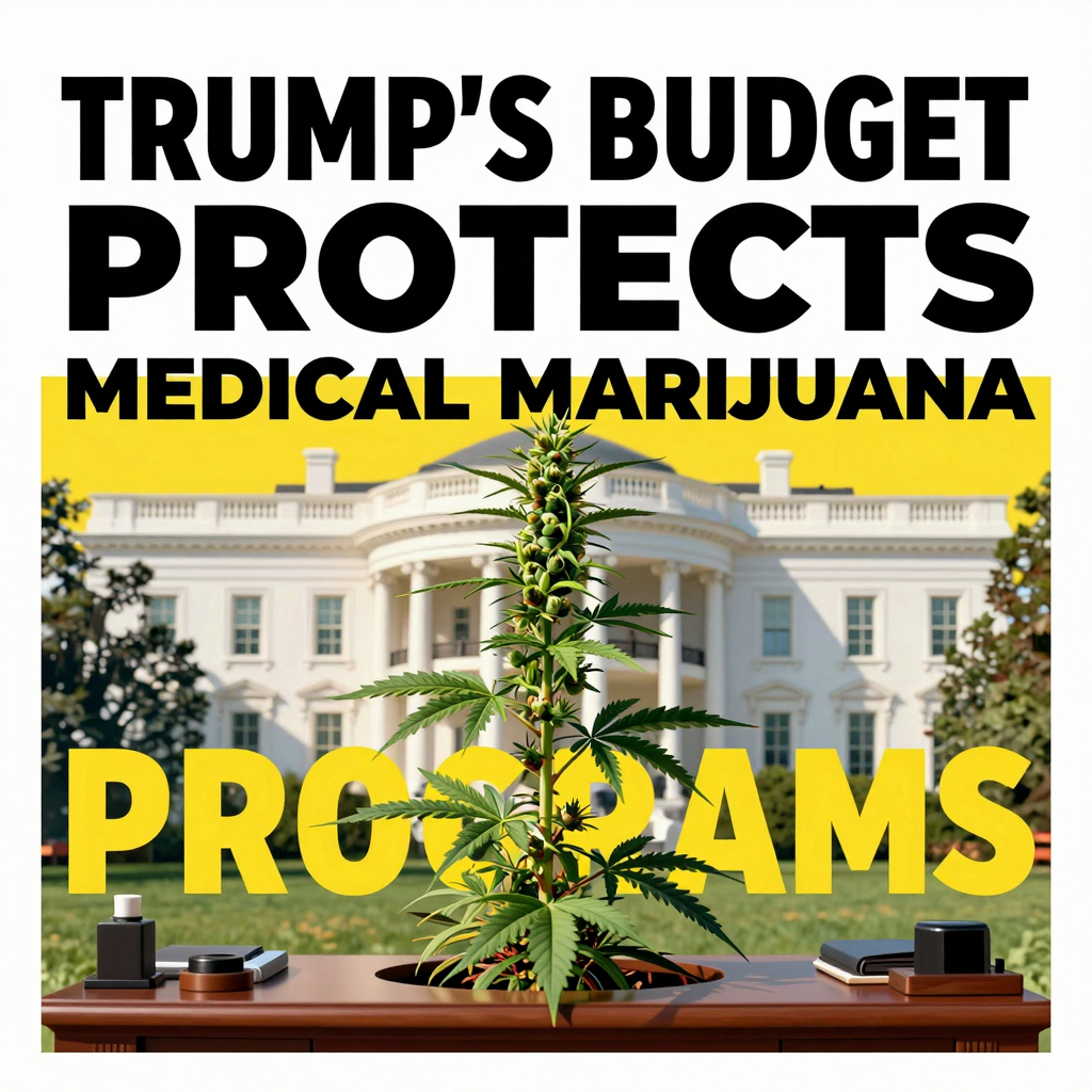 Trump's Budget Protects Medical Marijuana Programs — visual