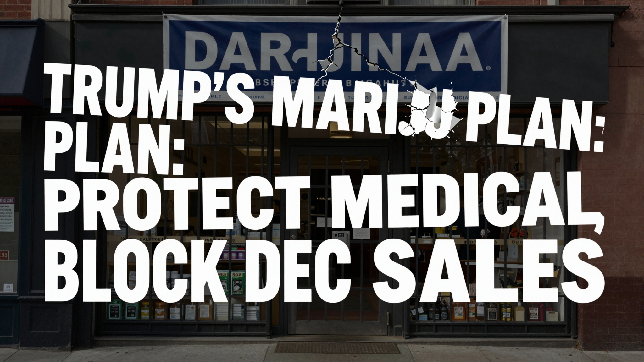 Trump's Marijuana Plan: Protect Medical, Block DC Rec Sales