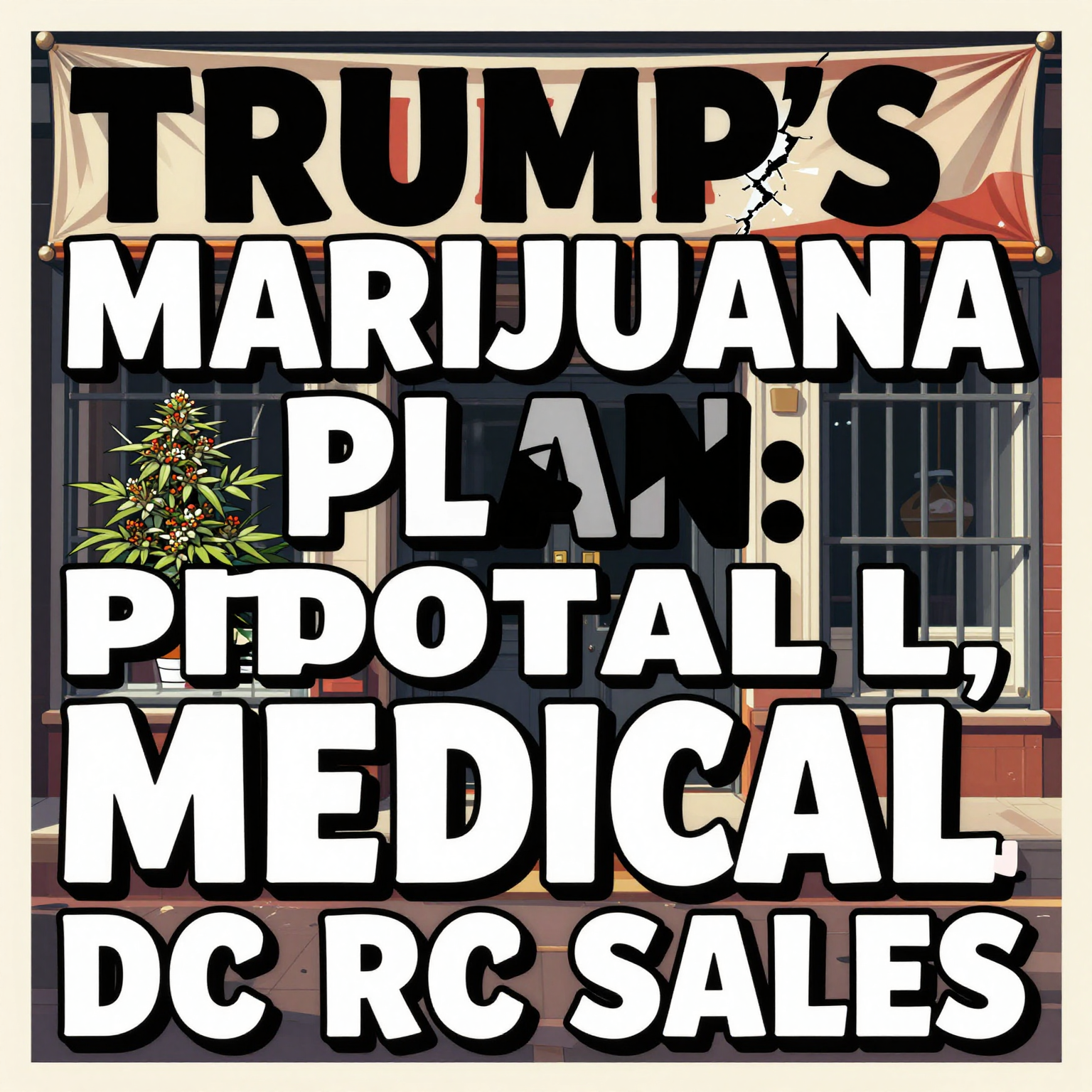 Trump's Marijuana Plan: Protect Medical, Block DC Rec Sales — visual