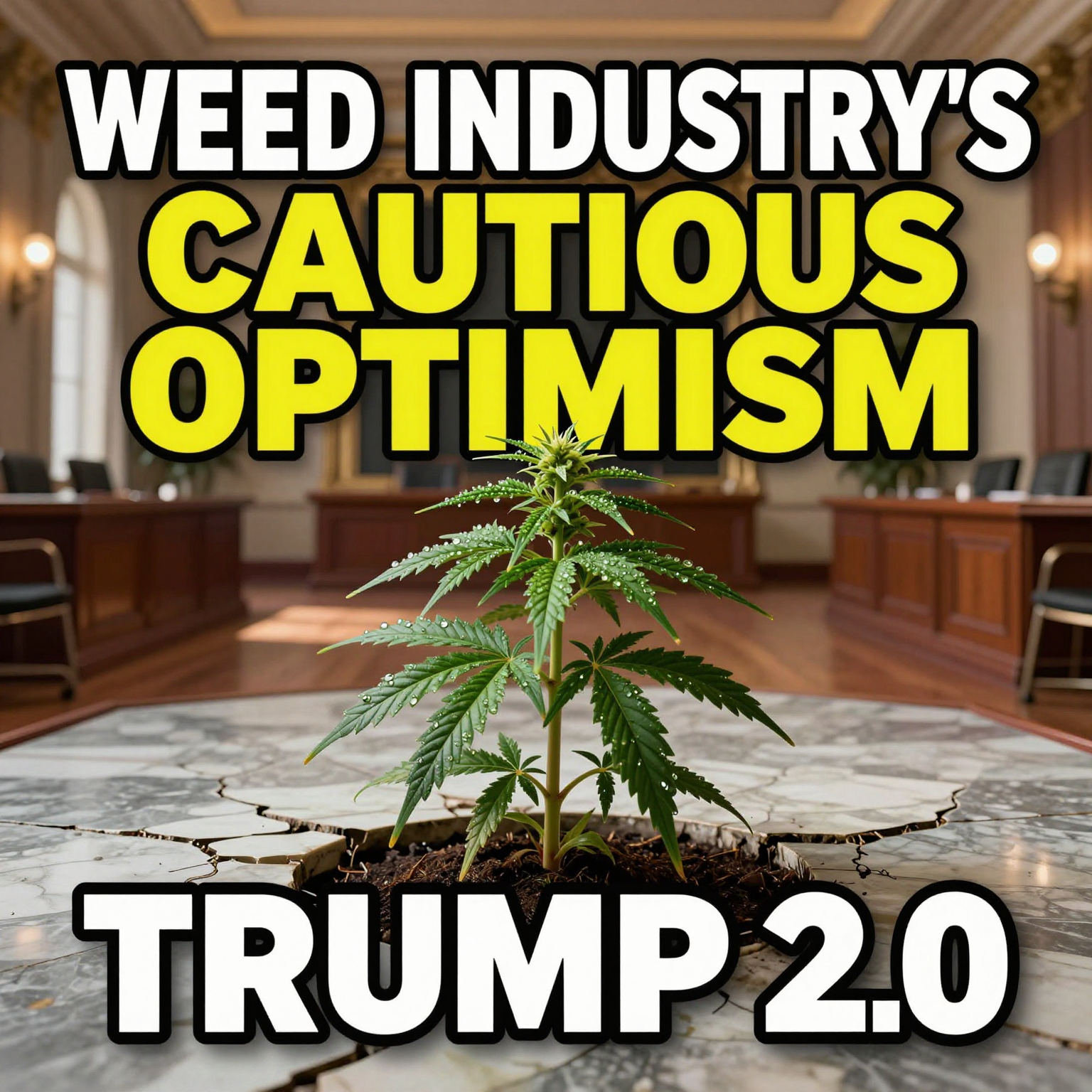 Weed Industry's Cautious Optimism About Trump 2.0 — visual