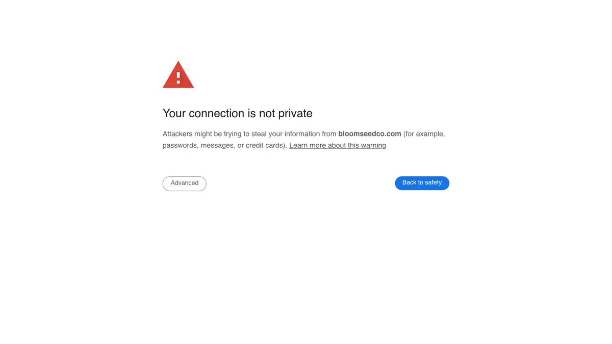 Bloom Seed Co website