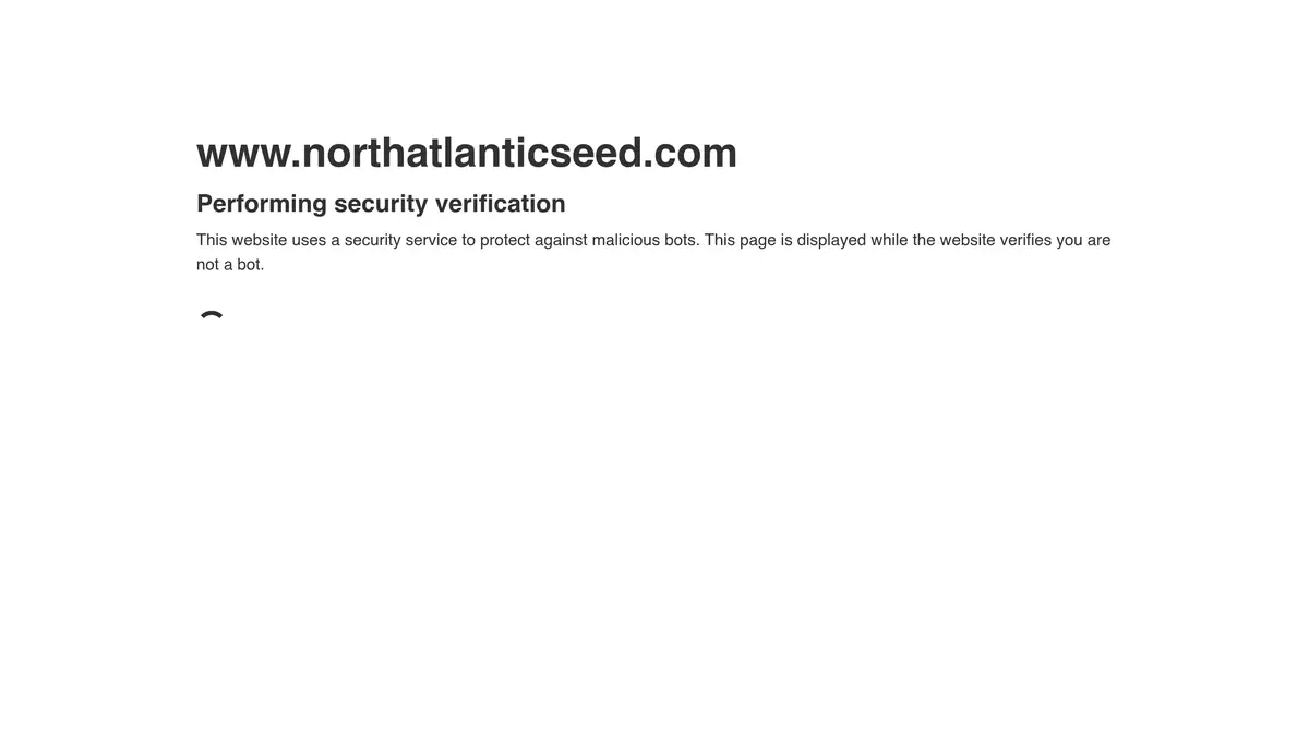 North Atlantic Seed Co website