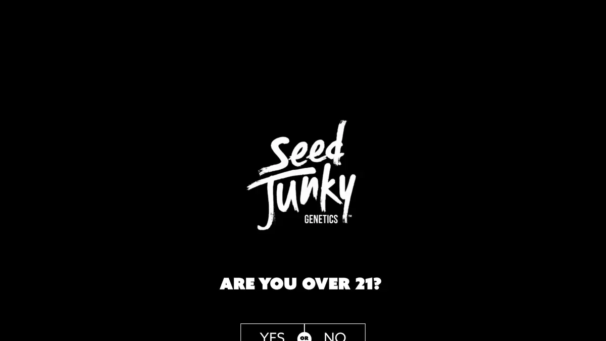 Seed Junky Genetics website