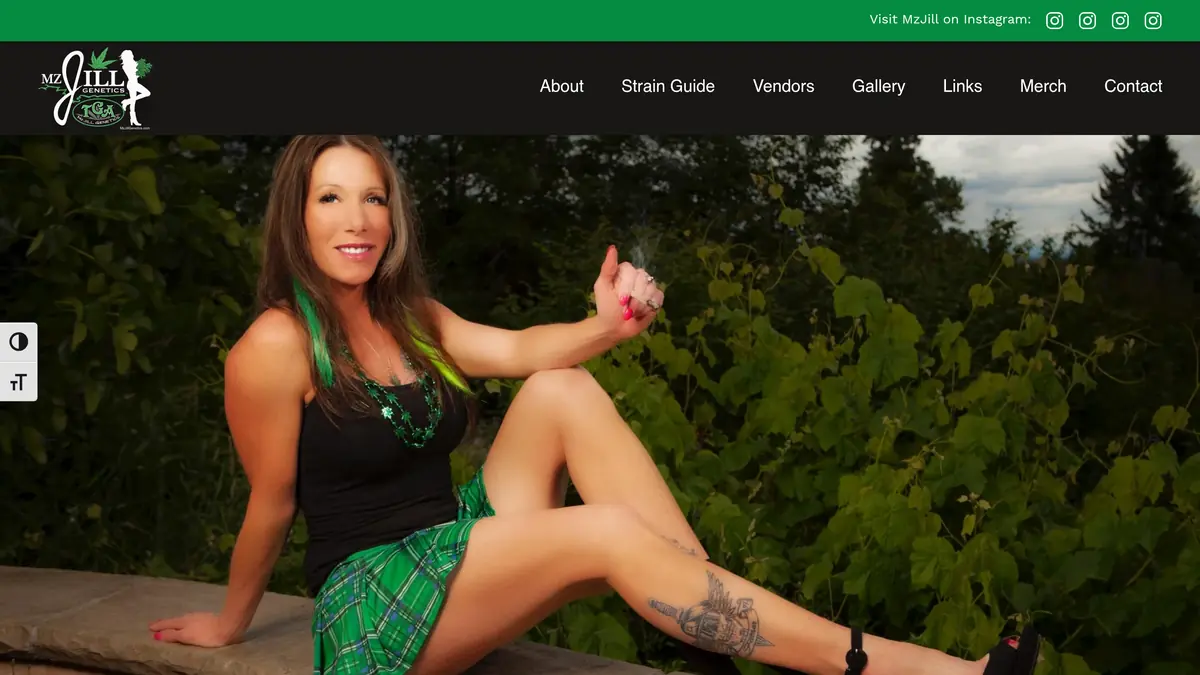 TGA Genetics website