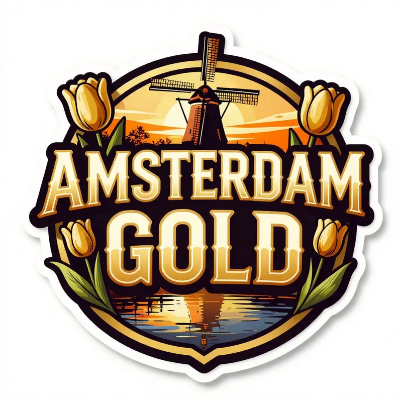 Amsterdam Gold cannabis strain