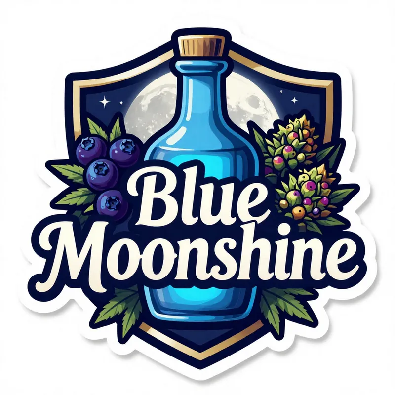 Blue Moonshine cannabis strain