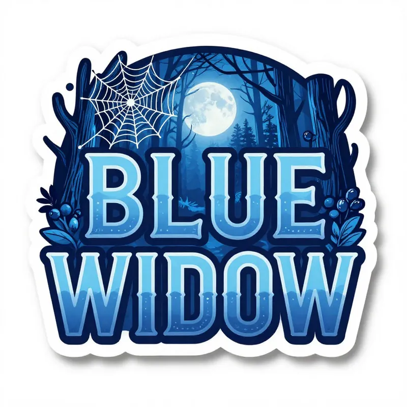Blue Widow cannabis strain