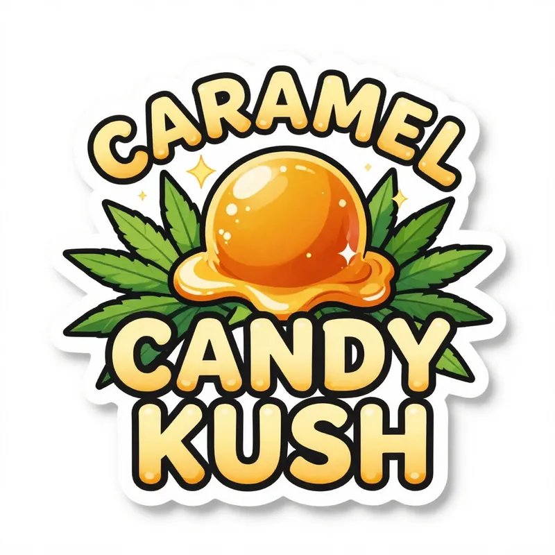 Caramel Candy Kush cannabis strain