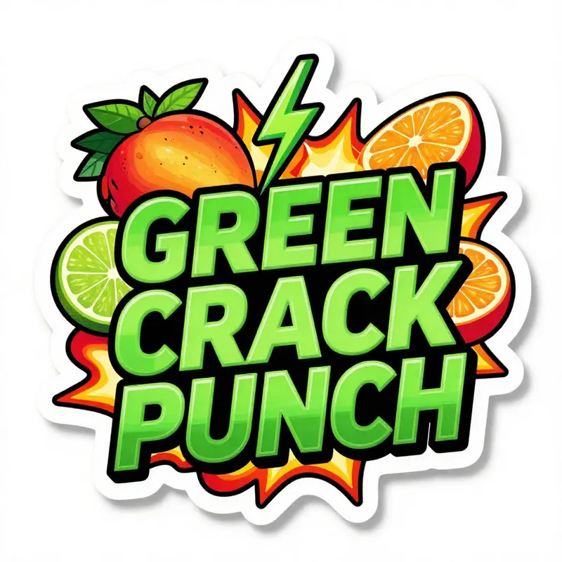 Green Crack Punch cannabis strain