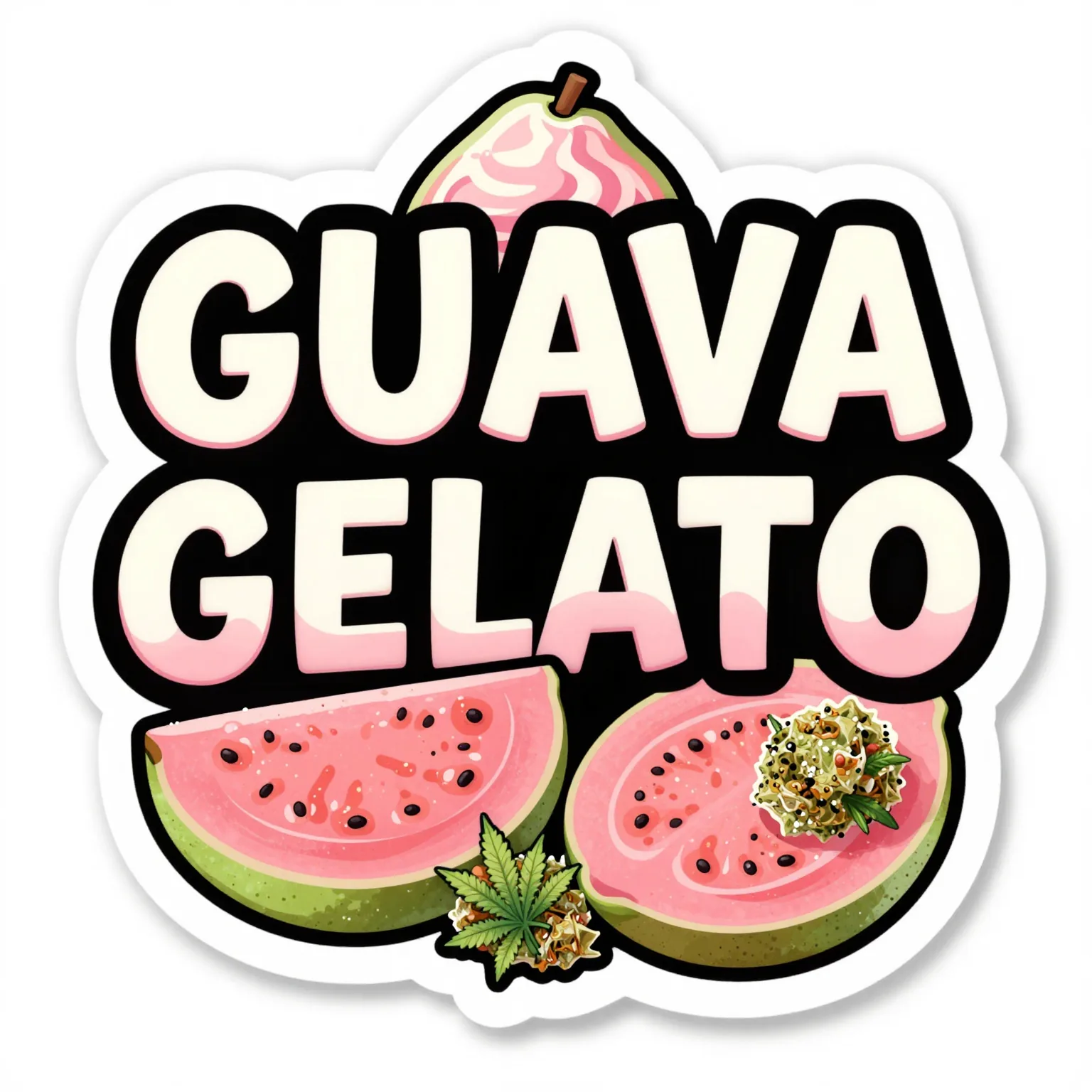 Guava Gelato cannabis strain