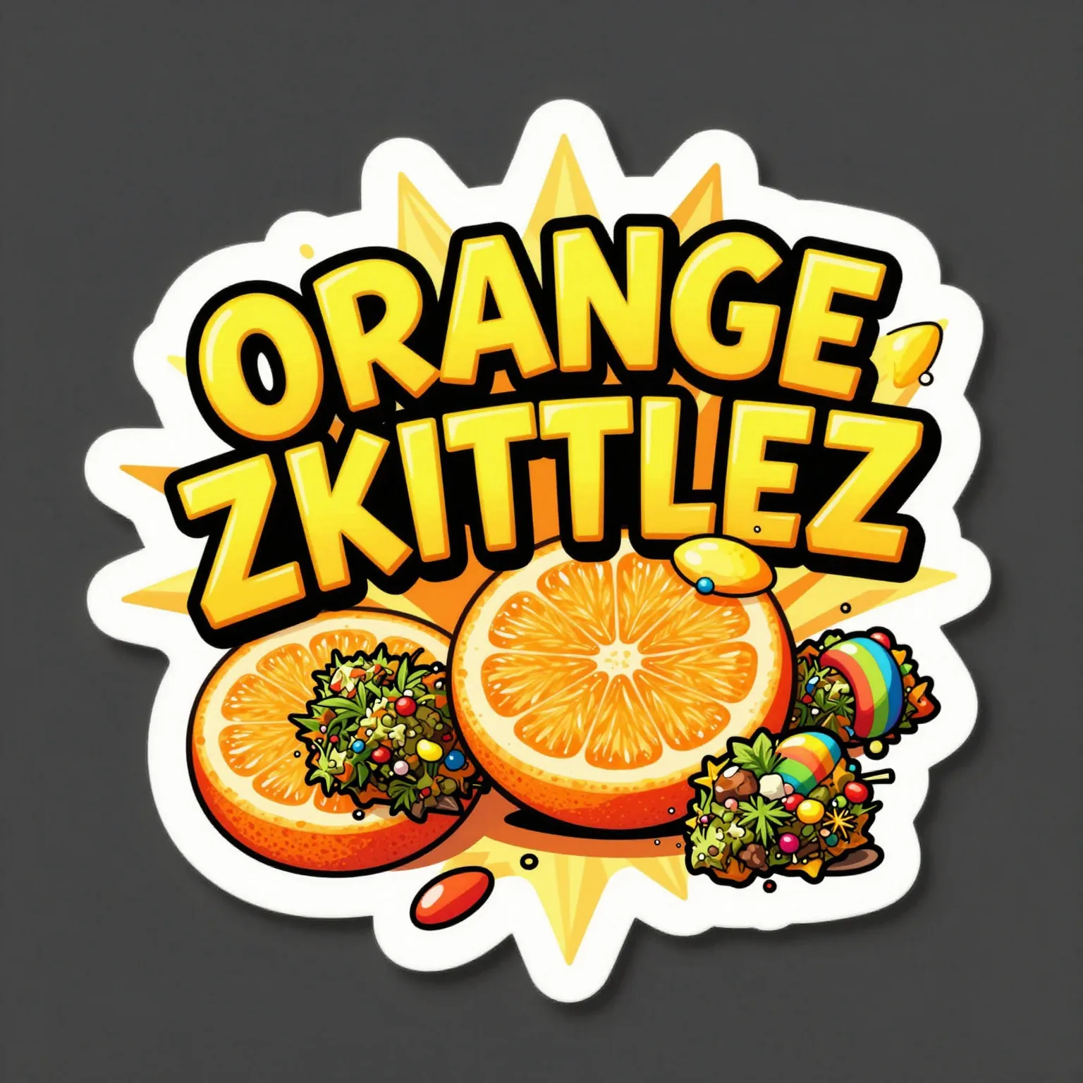 Orange Zkittlez cannabis strain