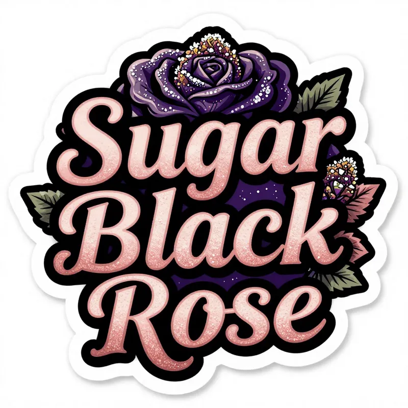 Sugar Black Rose cannabis strain