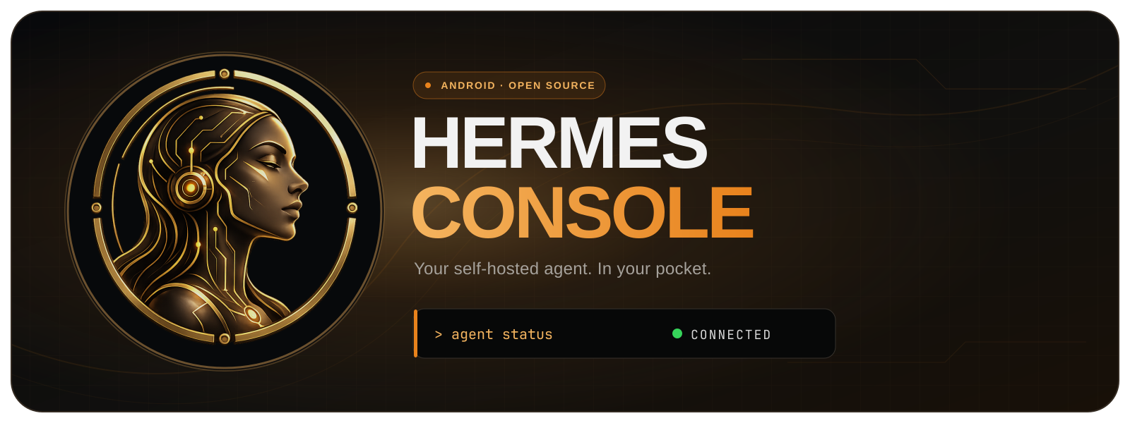 Hermes Console — your self-hosted agent in your pocket