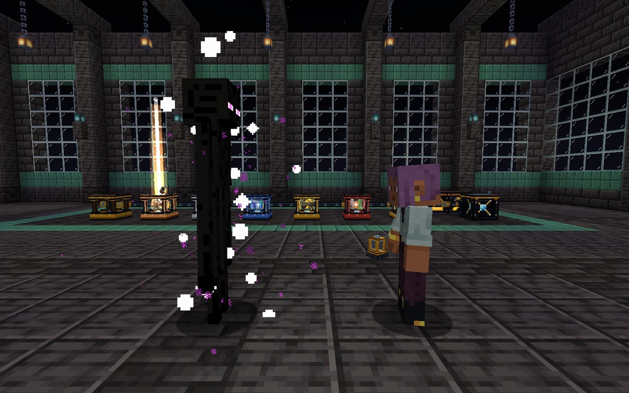 Imprinting an Enderman into a Specimen Core