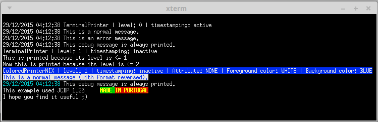 GitHub - xafero/JCDP: Java Colored Debug Printer is a Java library that ...