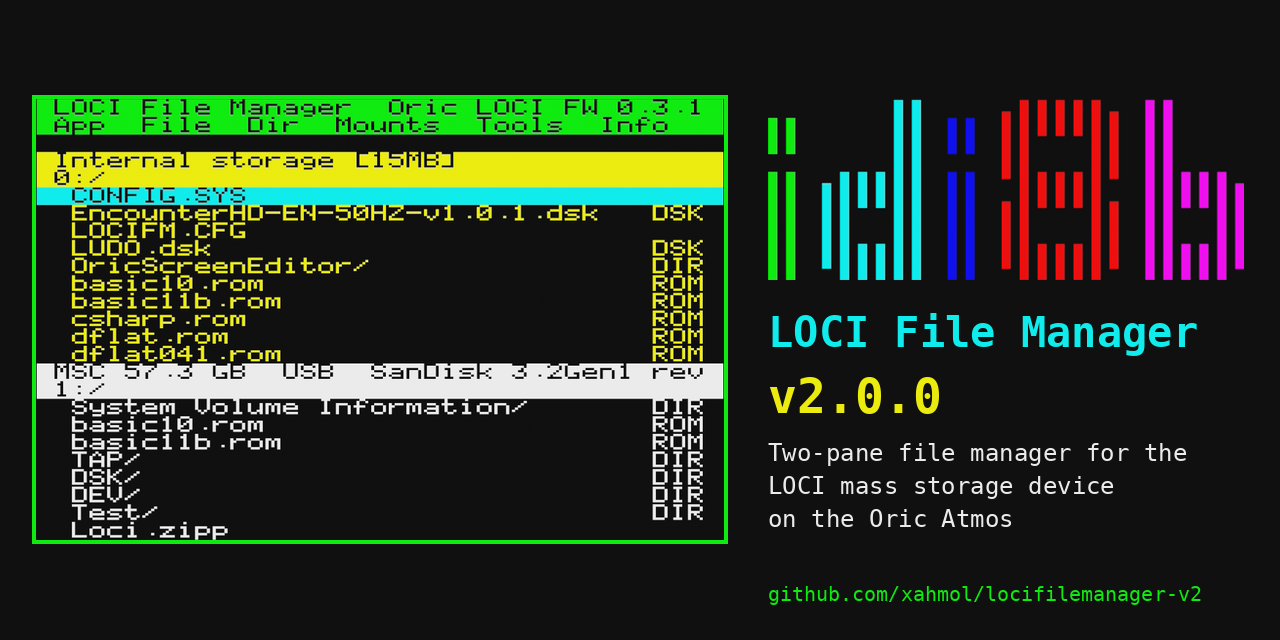 LOCI File Manager v2.0.0