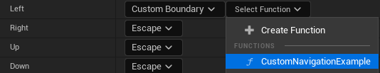 Custom Boundary Navigation Example