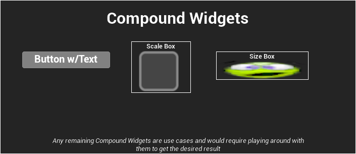 Compound Widgets Example