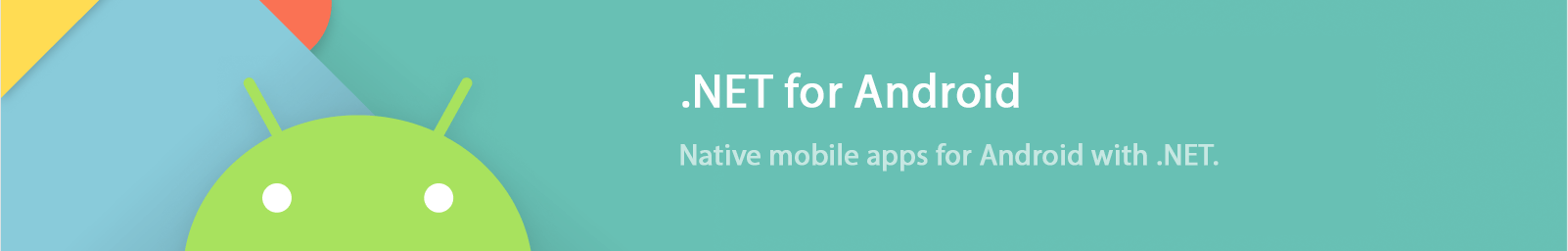 .NET for Android banner