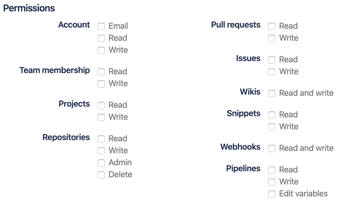 OAuth Bitbucket Cloud