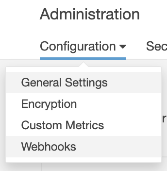 Sonar Webhooks