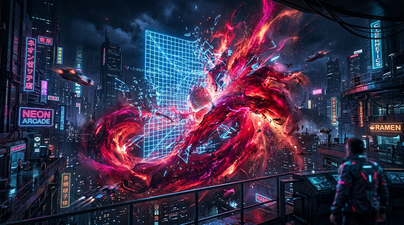 Cyberpunk Singularity & Turbulence