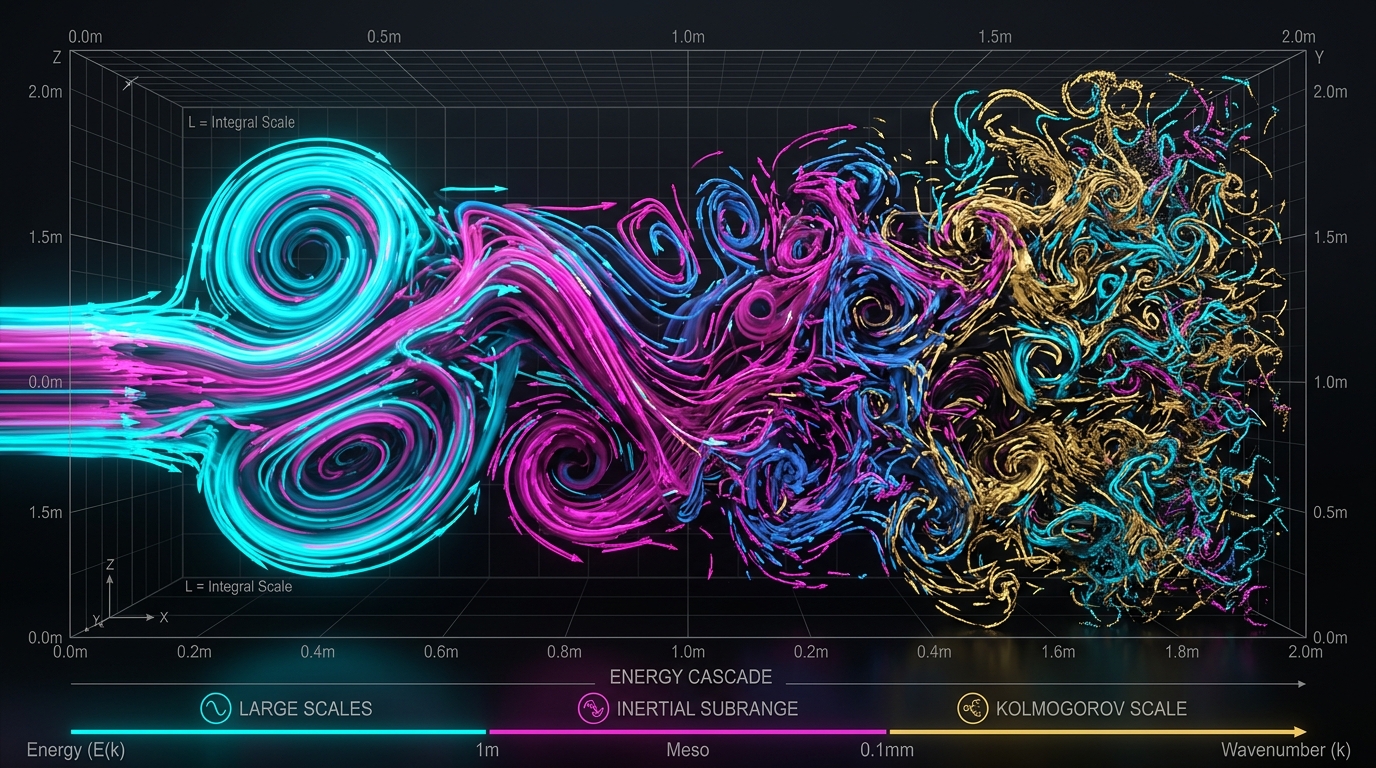 Turbulent Energy Cascade & Kolmogorov Microscales