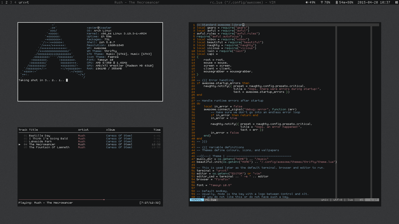 GitHub - xavsavage/thrifty-theme: Simple awesome theme that aims for a ...