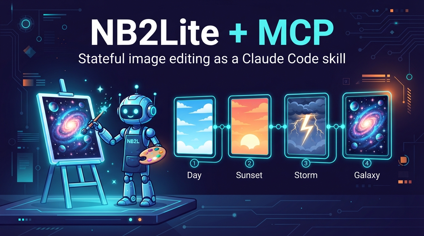 Teaching Claude Code to Paint: A Stateful Image-Editing Skill Built on Gemini's Interactions API and MCP