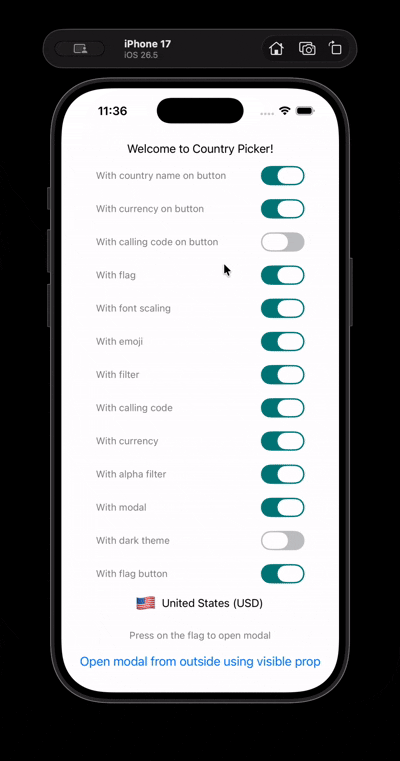iOS demo